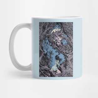 Discovery in the forest... -Edited Back Print Mug